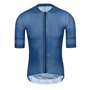 MONTON Cyklistický dres s krátkym rukávom - PRO STARSHINE - modrá XL