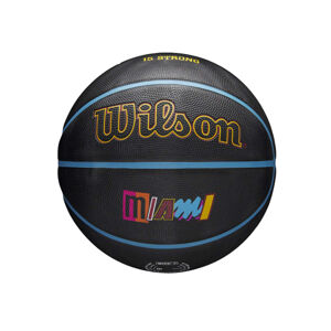 Wilson Basketbalová lopta NBA Team City Farba: čierna, Veľkosť: 007