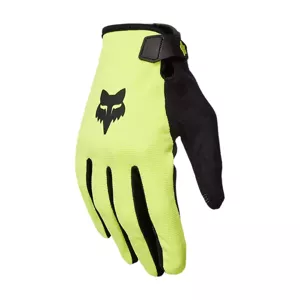 FOX Cyklistické rukavice dlhoprsté - RANGER - žltá M