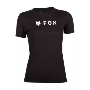 FOX Cyklistický dres s krátkym rukávom - W ABSOLUTE - čierna L