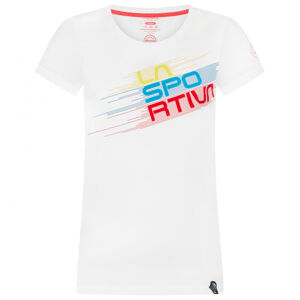 La Sportiva dámske turistické tričko Stripe Evo Farba: červená, Veľkosť: S