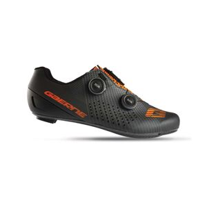 GAERNE Cyklistické tretry - FUGA - oranžová/čierna 45