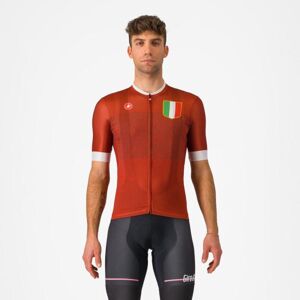 CASTELLI Cyklistický dres s krátkym rukávom - #GIRO GRANDE TORO 1949 - červená XS