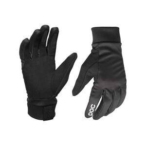 POC Cyklistické rukavice dlhoprsté - ESSENTIAL SOFTSHELL - čierna XL