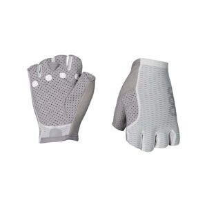 POC Cyklistické rukavice krátkoprsté - AGILE - biela/šedá XS